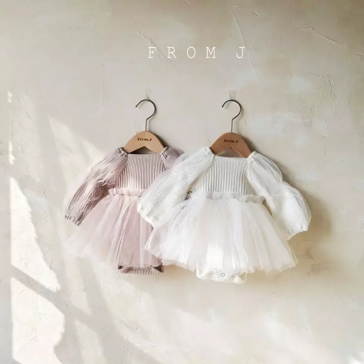 From J - Korean Baby Fashion - #babygirlfashion - Bling Shasha Bodysuit - 6