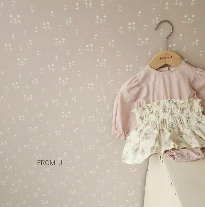 From J - Korean Baby Fashion - #babygirlfashion - Amily Smocked Bodysuit - 6