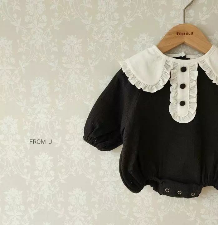 From J - Korean Baby Fashion - #babylifestyle - Bli Collar Bodysuit - 11