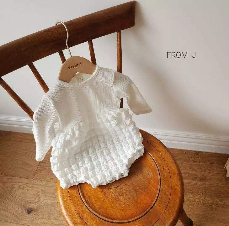 From J - Korean Baby Fashion - #babyoninstagram - Waffle Bodysuit Bonnet