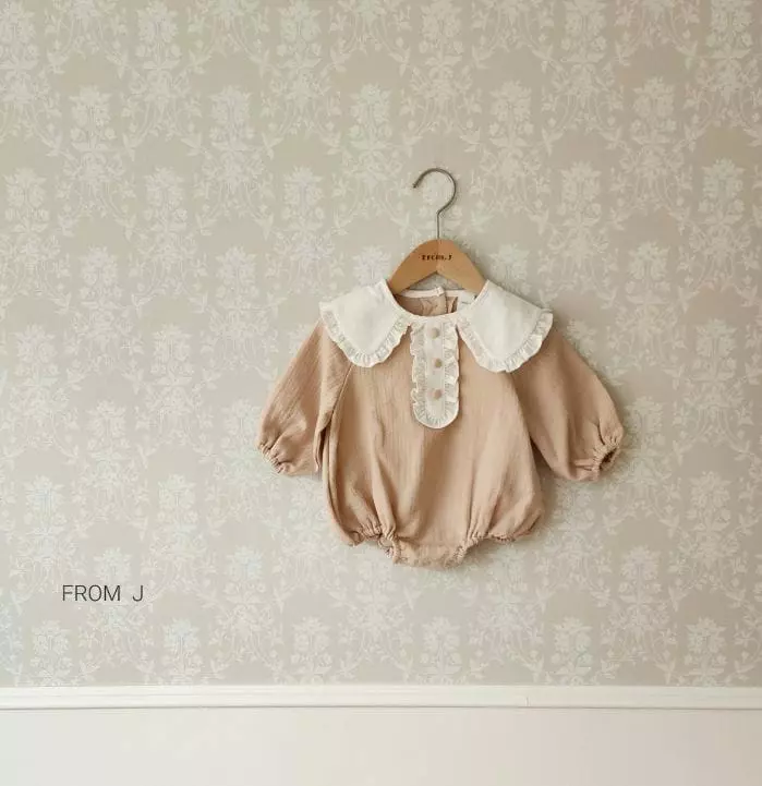 From J - Korean Baby Fashion - #babyoninstagram - Bli Collar Bodysuit - 12
