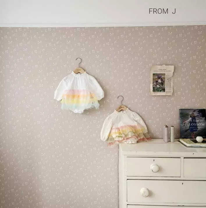 From J - Korean Baby Fashion - #babyootd - Cancan Dress Bodysuit - 8