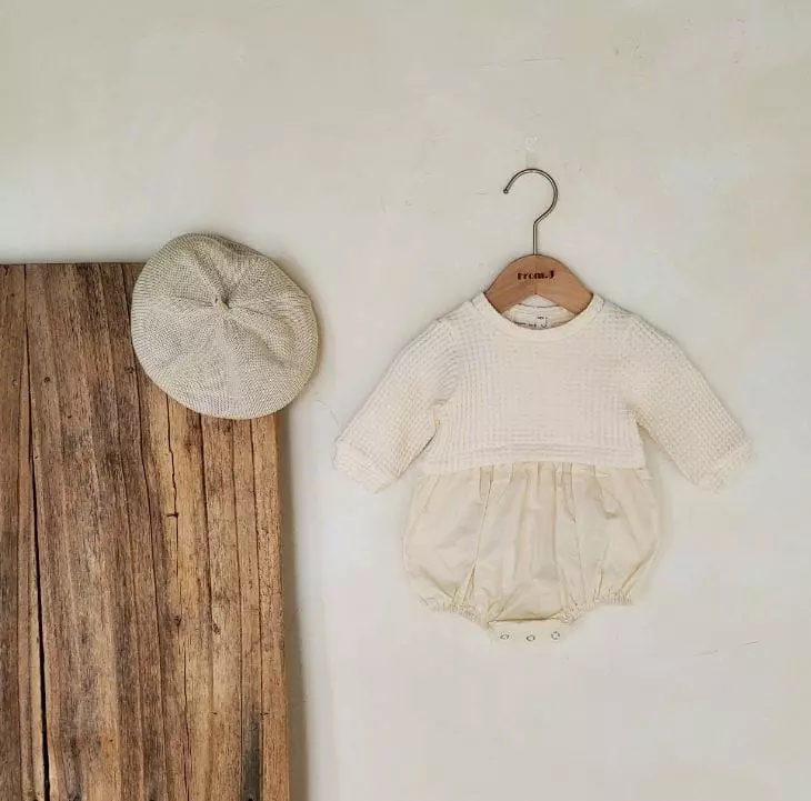 From J - Korean Baby Fashion - #babyoutfit - Croiffle Bodysuit - 7
