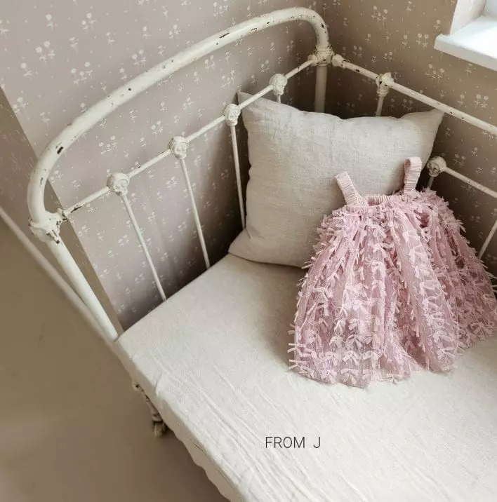 From J - Korean Baby Fashion - #babyoutfit - Small Ribbon Sleeveless Bodysuit - 11