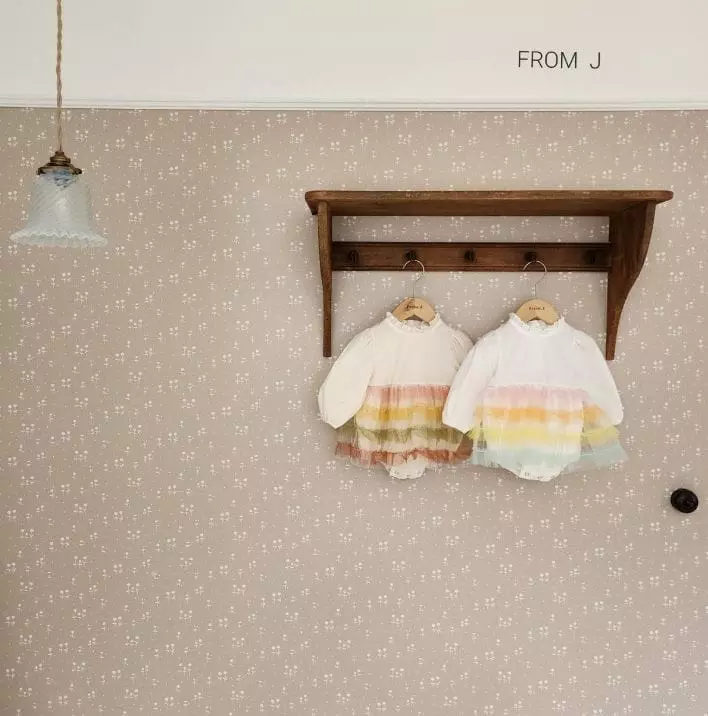 From J - Korean Baby Fashion - #babyoutfit - Cancan Dress Bodysuit - 9