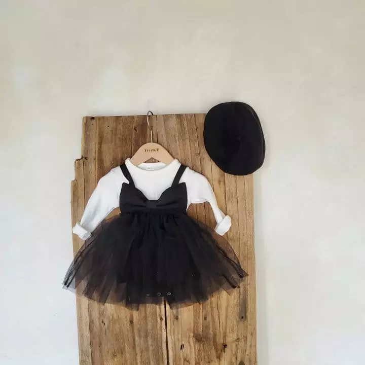 From J - Korean Baby Fashion - #babywear - Ribbon Shasha Bodysuit - 11