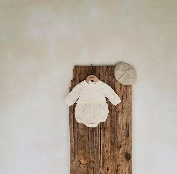 From J - Korean Baby Fashion - #onlinebabyshop - Croiffle Bodysuit - 11