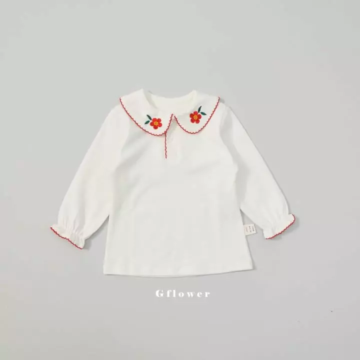 G Flower - Korean Children Fashion - #discoveringself - Embrodiery Tee - 12