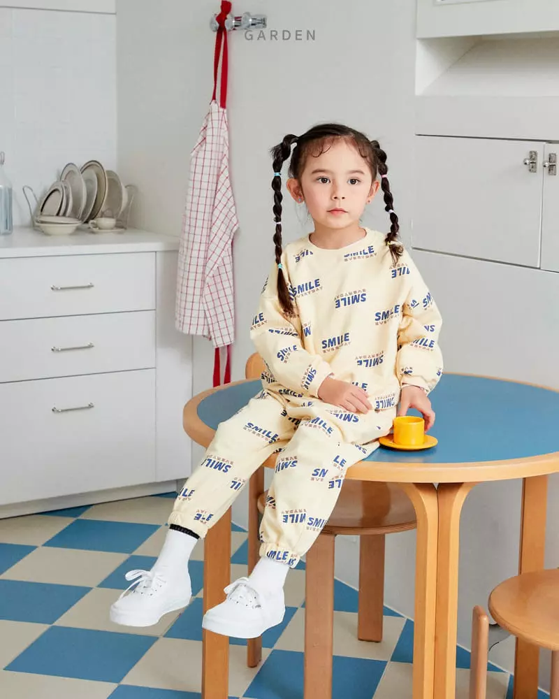 Garden - Korean Children Fashion - #childofig - Paint Top Bottom Set - 10