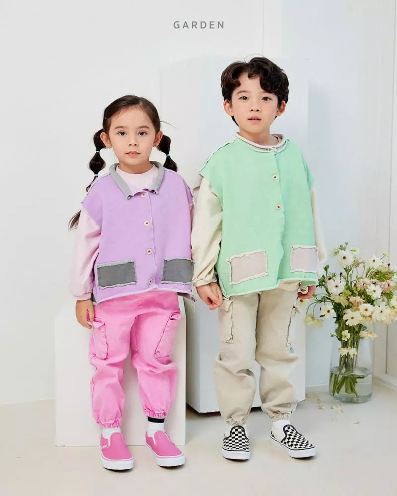 Garden - Korean Children Fashion - #childofig - Color Vest - 5