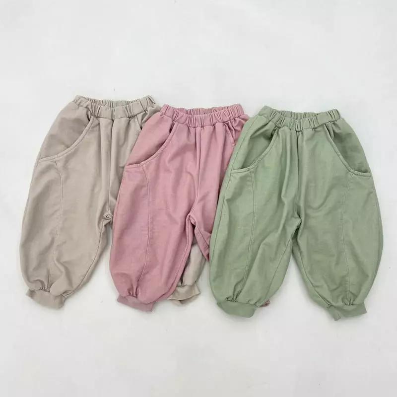 Garden - Korean Children Fashion - #childofig - Slit Jogger Pants - 11