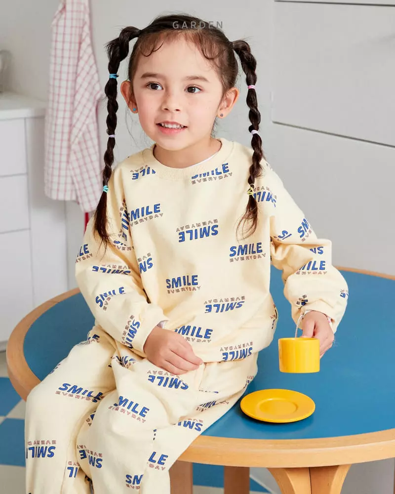 Garden - Korean Children Fashion - #childrensboutique - Paint Top Bottom Set - 12