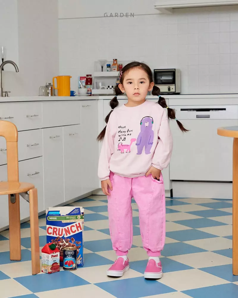 Garden - Korean Children Fashion - #childrensboutique - Head Phone Sweatshirt - 11