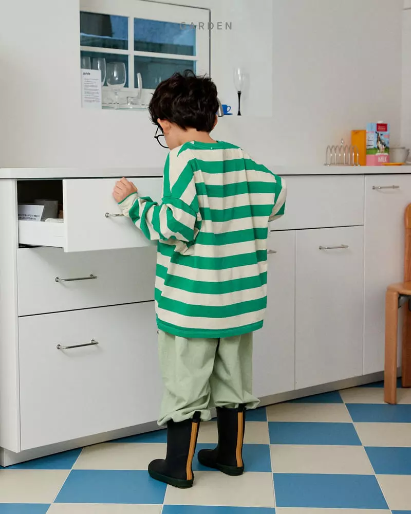 Garden - Korean Children Fashion - #designkidswear - Stripes Tee - 10