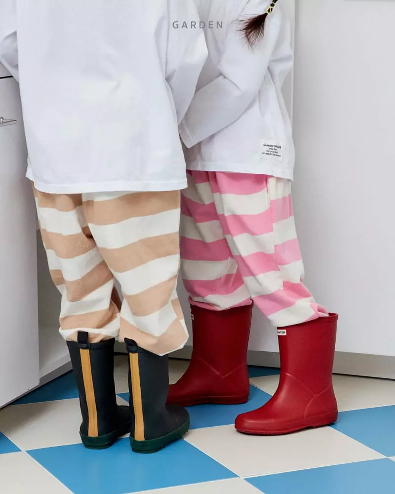 Garden - Korean Children Fashion - #designkidswear - Big Stripes Pants