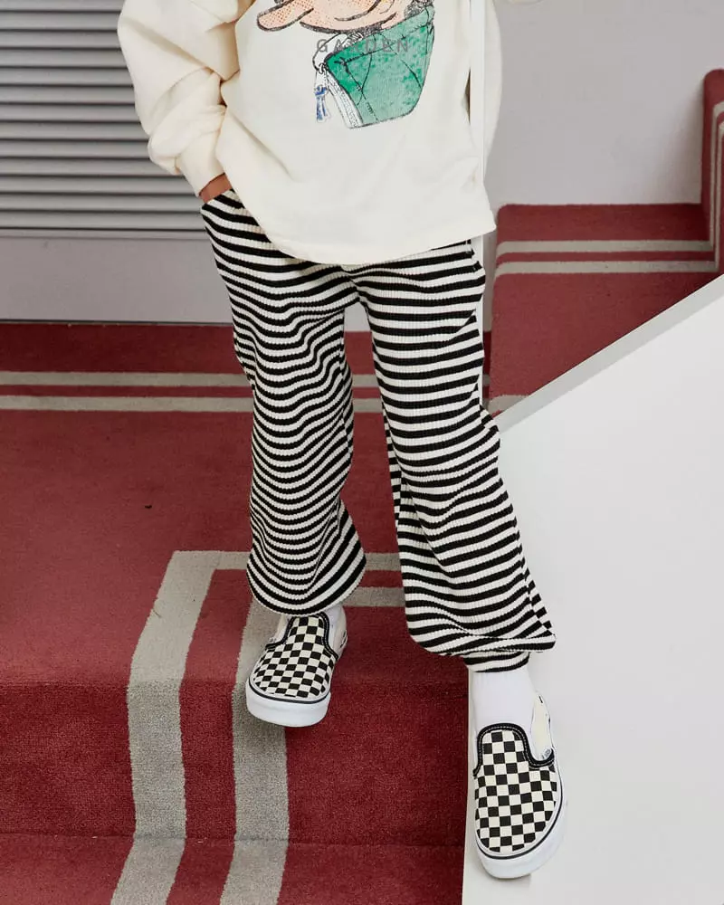 Garden - Korean Children Fashion - #discoveringself - Rib Pants - 5