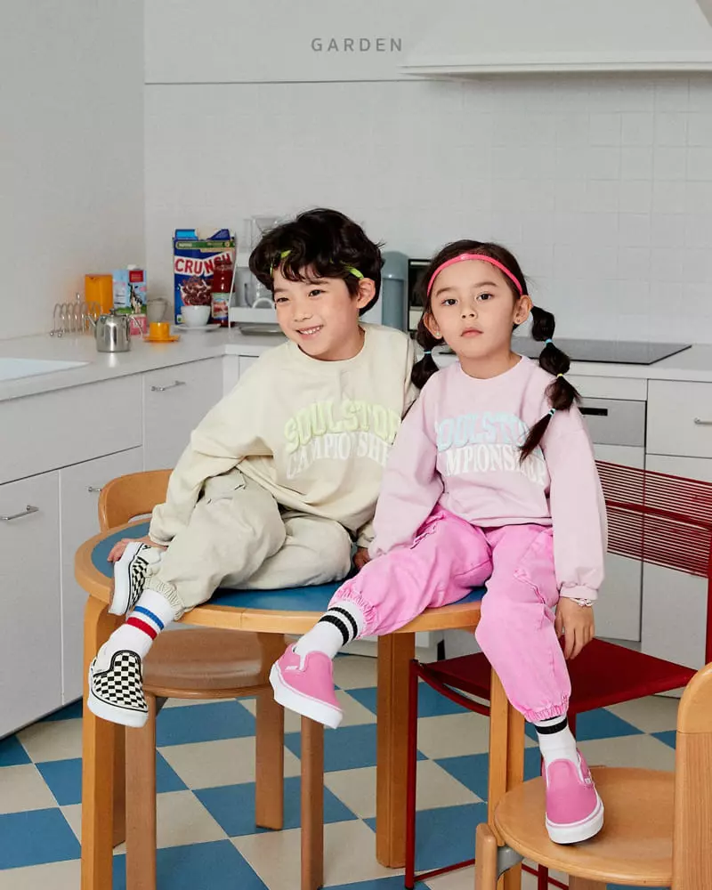 Garden - Korean Children Fashion - #discoveringself - Soul Sweatshirt - 4