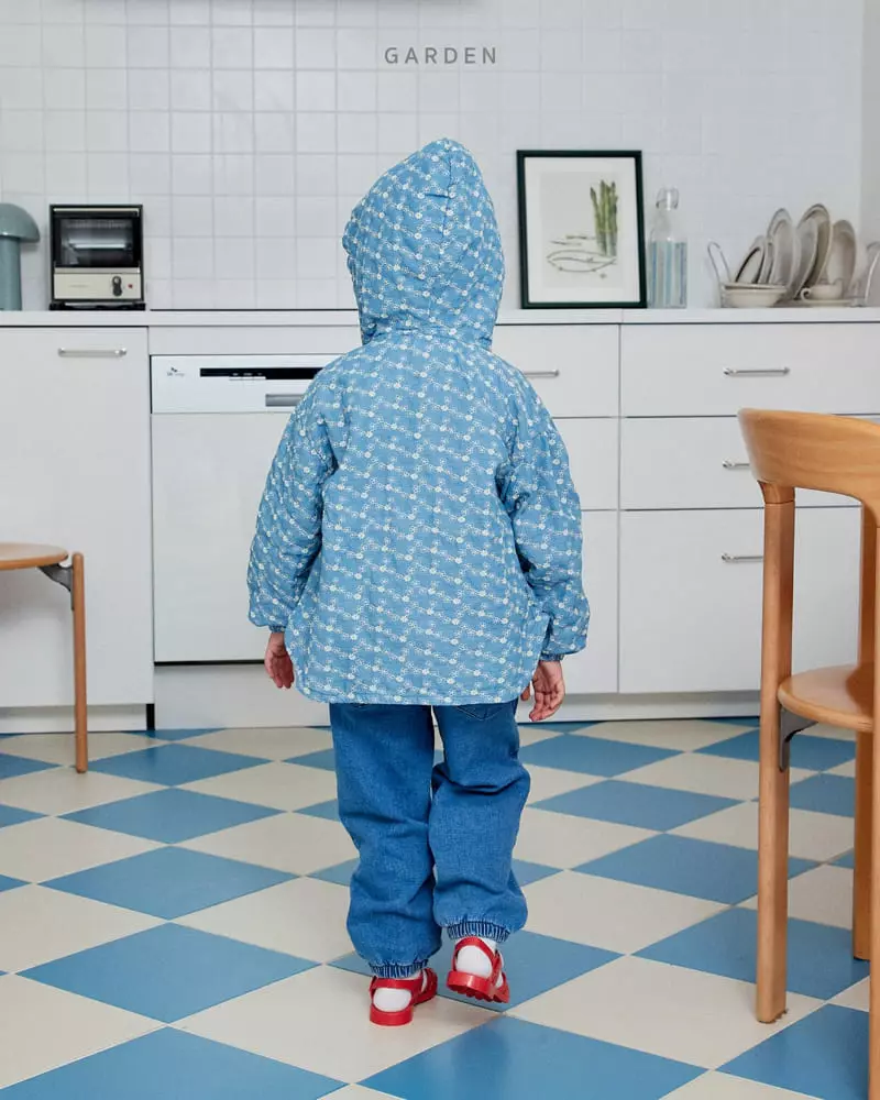 Garden - Korean Children Fashion - #kidzfashiontrend - Denim Hoody Jumper - 11