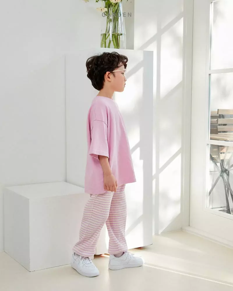 Garden - Korean Children Fashion - #kidzfashiontrend - Logo Short Sleeves Tee - 10