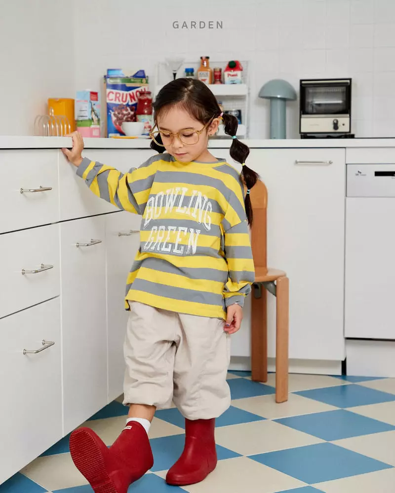 Garden - Korean Children Fashion - #kidzfashiontrend - Stripes Tee