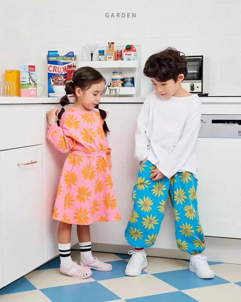 Garden - Korean Children Fashion - #kidzfashiontrend - Flower Pants - 12