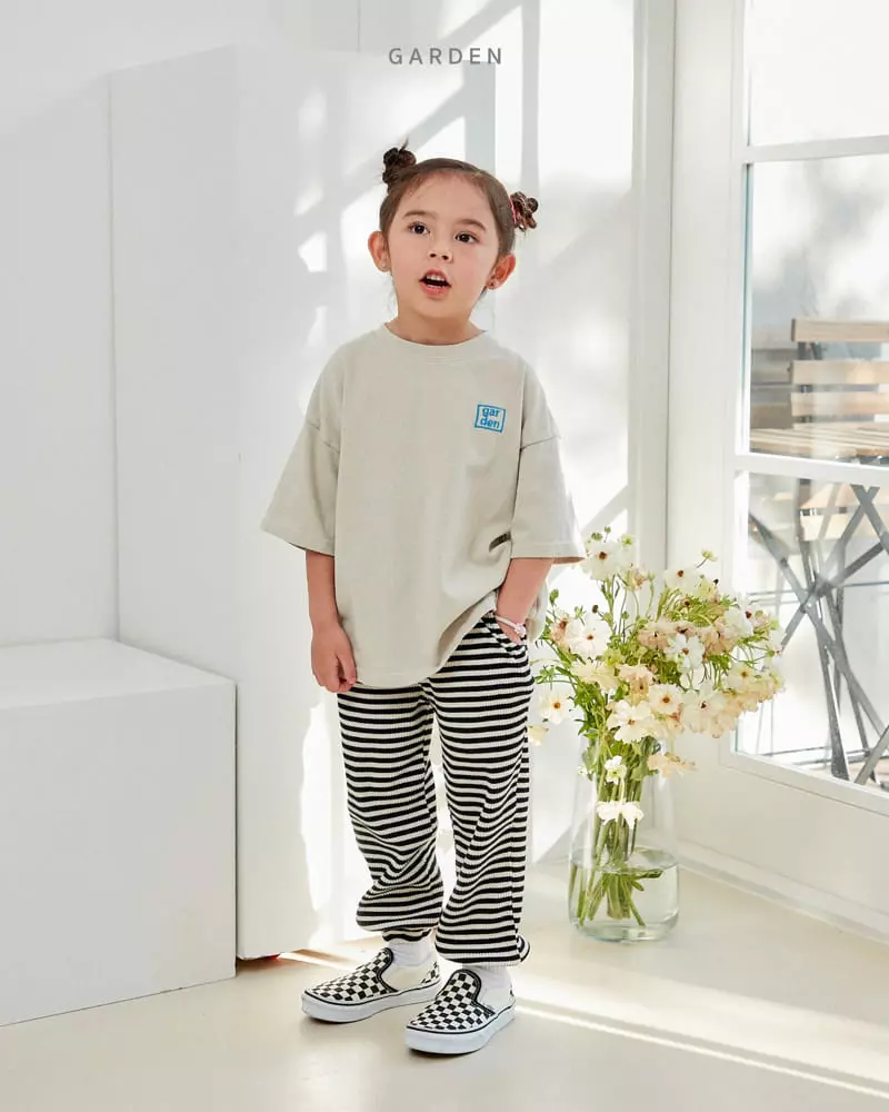 Garden - Korean Children Fashion - #littlefashionista - Logo Short Sleeves Tee - 12