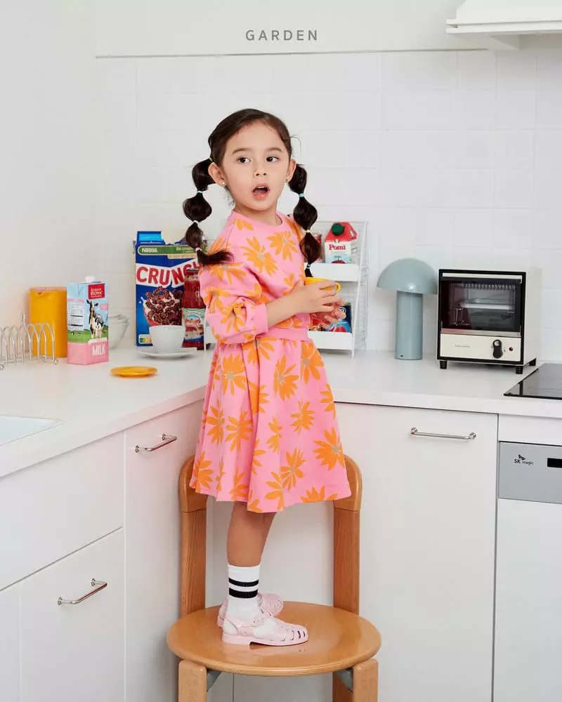 Garden - Korean Children Fashion - #magicofchildhood - Flower One-piece