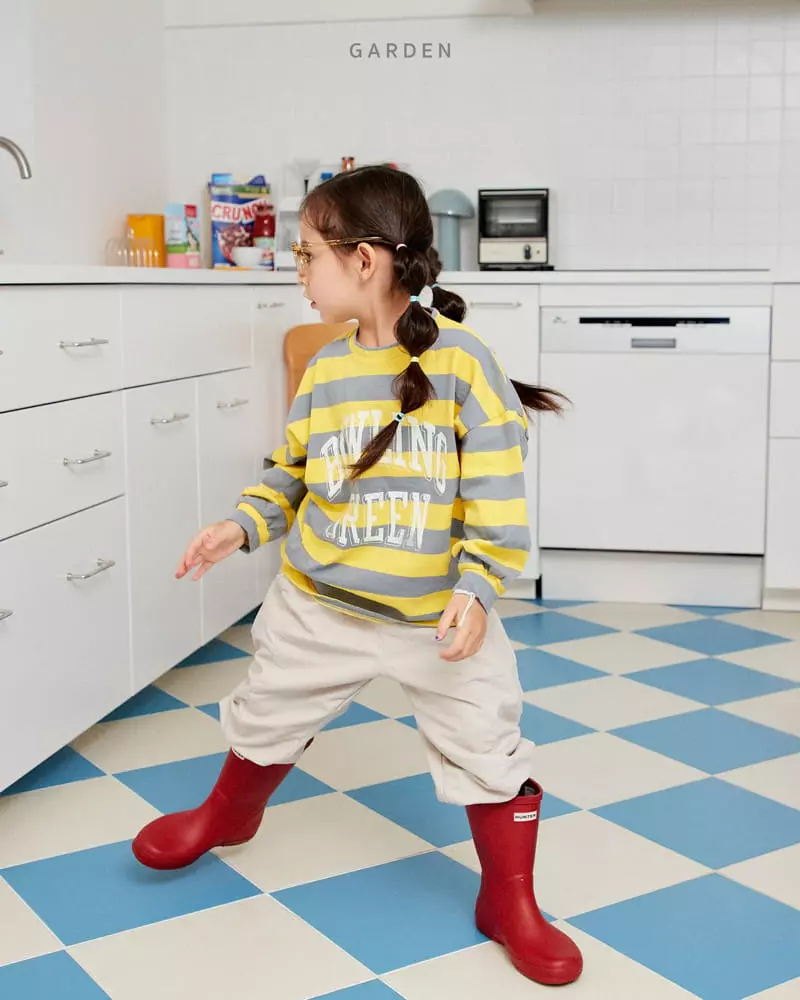 Garden - Korean Children Fashion - #littlefashionista - Stripes Tee - 4