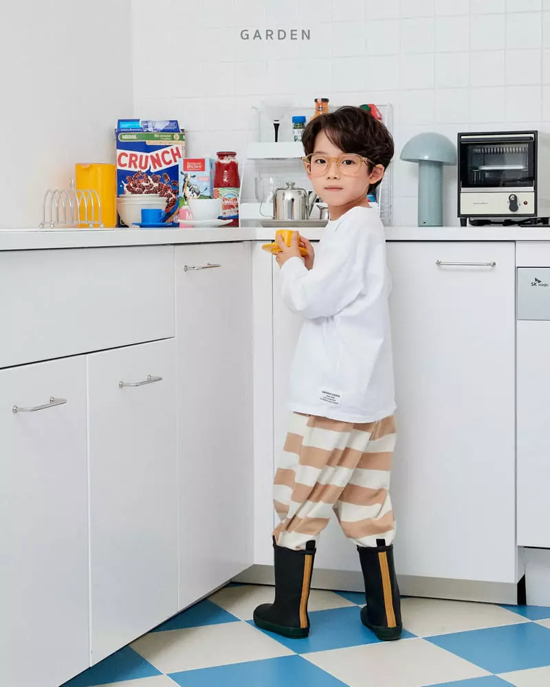 Garden - Korean Children Fashion - #magicofchildhood - Big Stripes Pants - 9