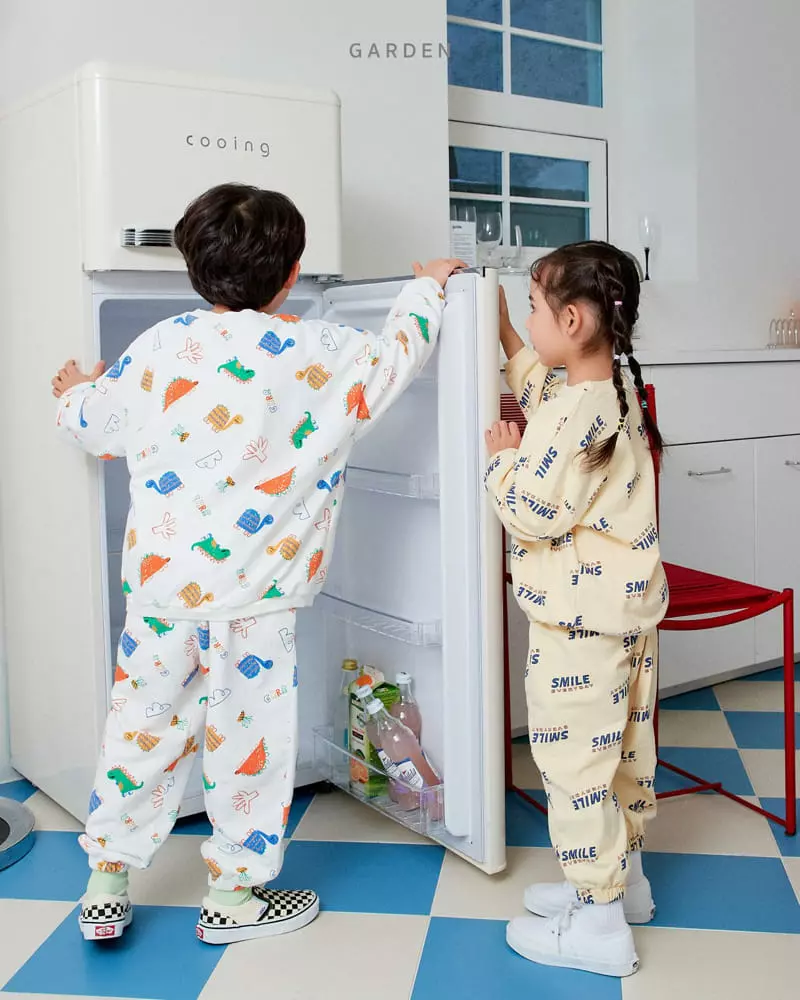 Garden - Korean Children Fashion - #minifashionista - Paint Top Bottom Set - 8