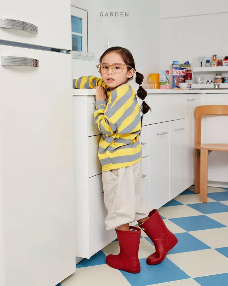 Garden - Korean Children Fashion - #minifashionista - Stripes Tee - 5