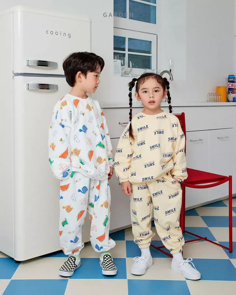 Garden - Korean Children Fashion - #prettylittlegirls - Paint Top Bottom Set - 9
