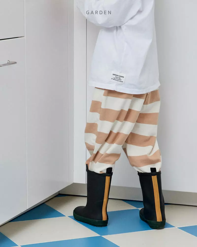 Garden - Korean Children Fashion - #prettylittlegirls - Big Stripes Pants - 11