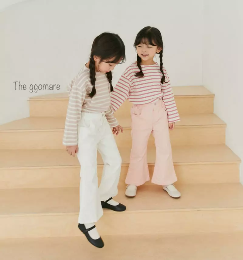 Ggomare - Korean Children Fashion - #childofig - Bootscut Pants with Mom - 11