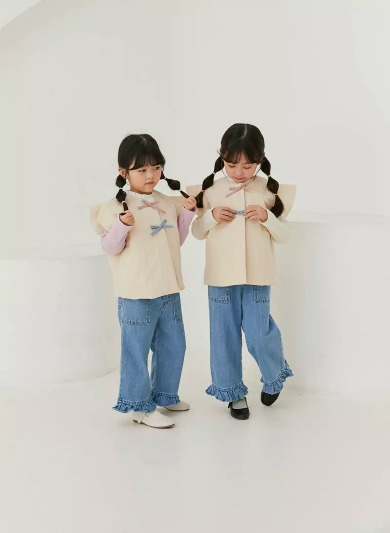 Ggomare - Korean Children Fashion - #childrensboutique - Billie Vest - 7