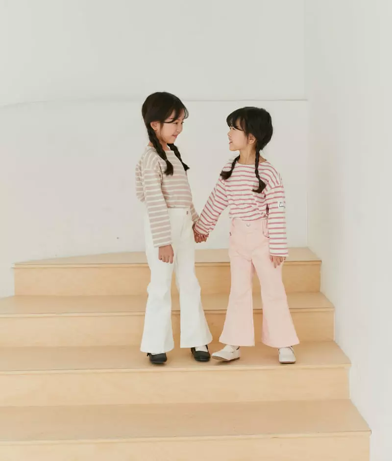 Ggomare - Korean Children Fashion - #childrensboutique - Bootscut Pants with Mom - 12