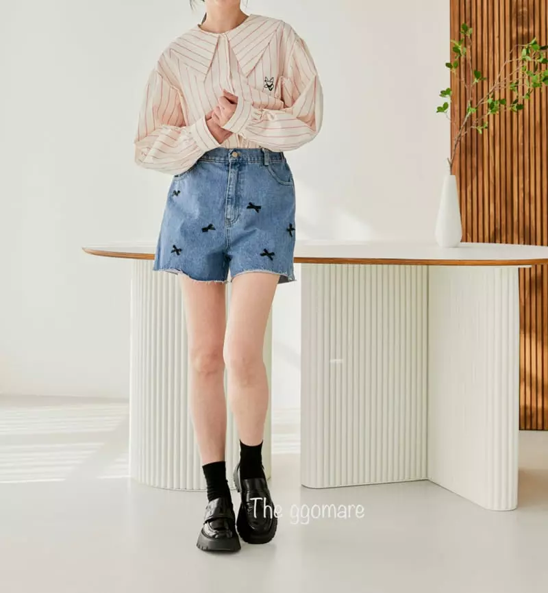 Ggomare - Korean Children Fashion - #discoveringself - Fox Collar Blouse with Mom - 12