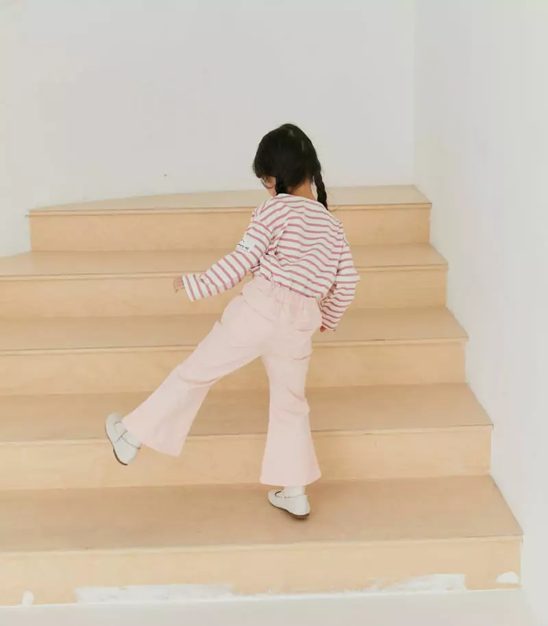 Ggomare - Korean Children Fashion - #fashionkids - Stripes Tee with Mom - 8