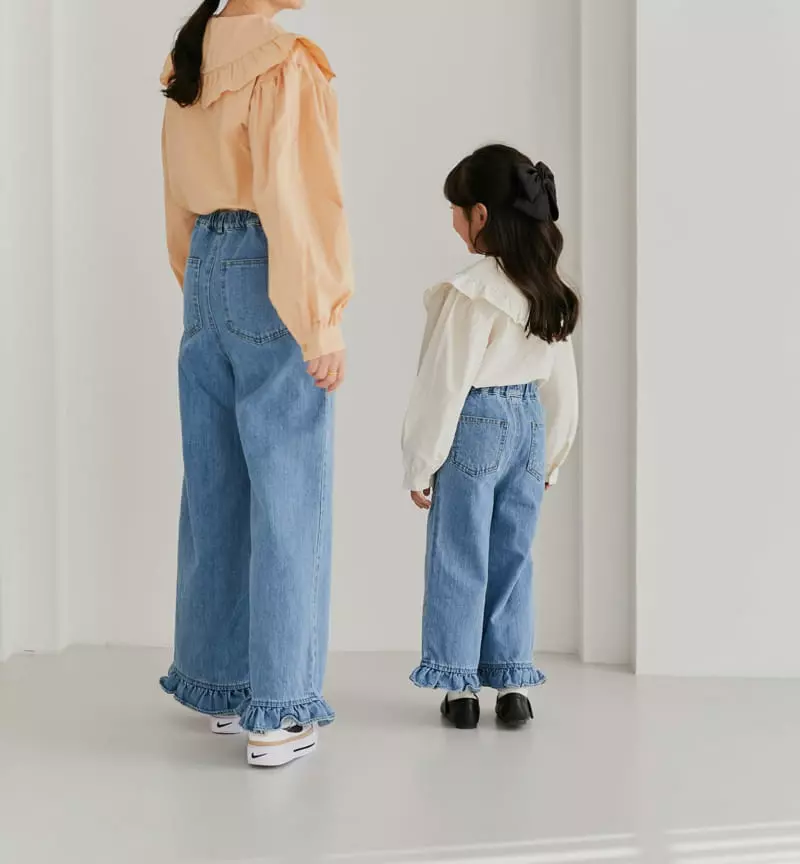 Ggomare - Korean Children Fashion - #kidsshorts - May Blouse with Mom - 3