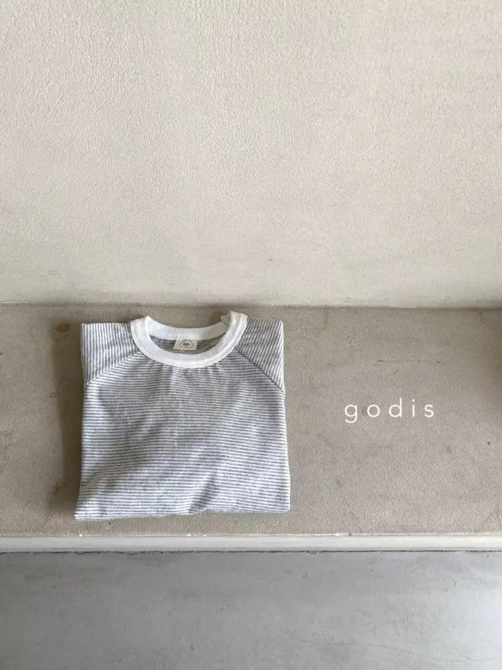 Godis - Korean Children Fashion - #discoveringself - Stripes Tee - 4