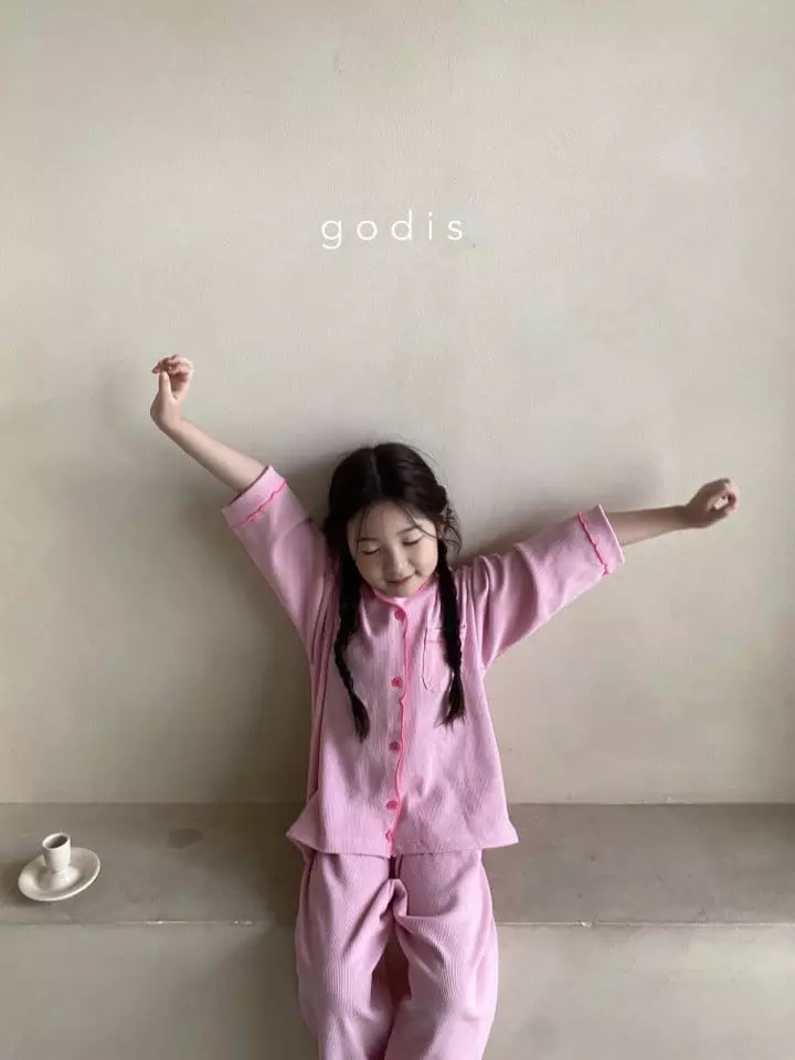 Godis - Korean Children Fashion - #fashionkids - Waffle Pajama - 12