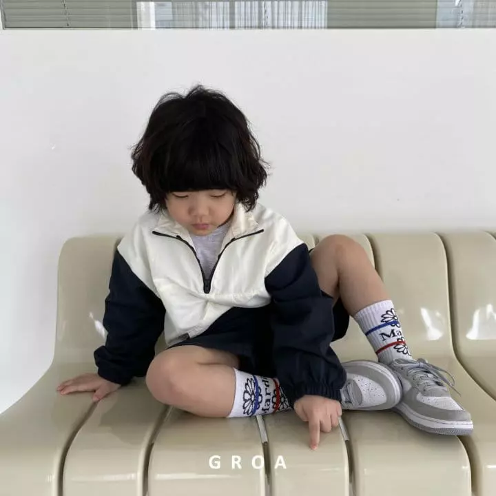 Groa - Korean Children Fashion - #magicofchildhood - Anorak Top Bottom Set - 10