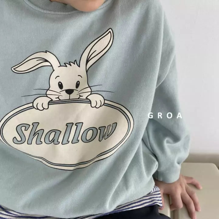 Groa - Korean Children Fashion - #magicofchildhood - Rabbit Sweatshirt - 5