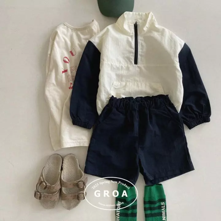 Groa - Korean Children Fashion - #prettylittlegirls - Anorak Top Bottom Set - 12