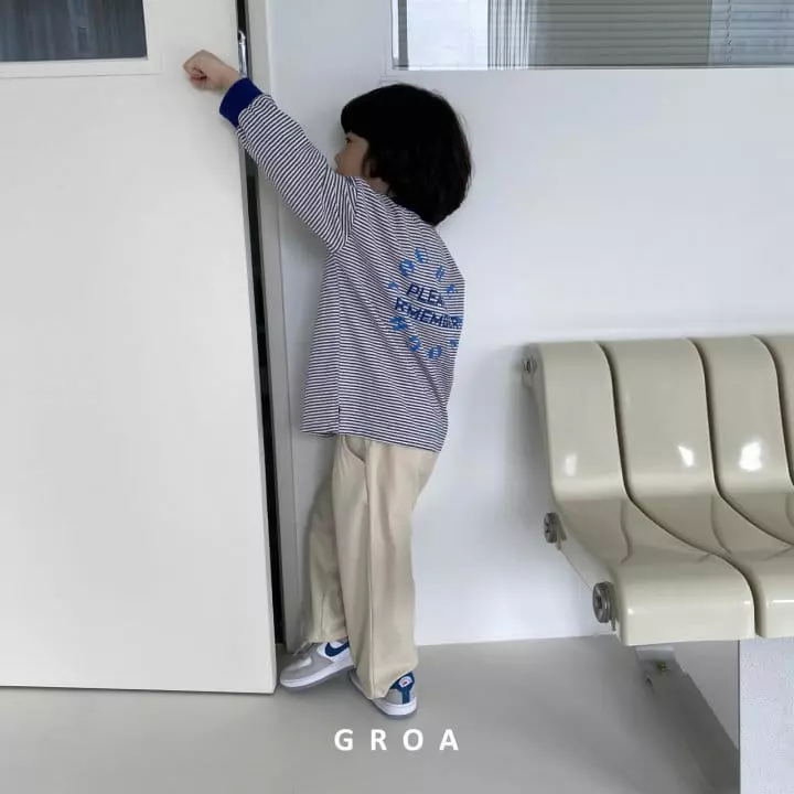 Groa - Korean Children Fashion - #todddlerfashion - Straight Pants - 3
