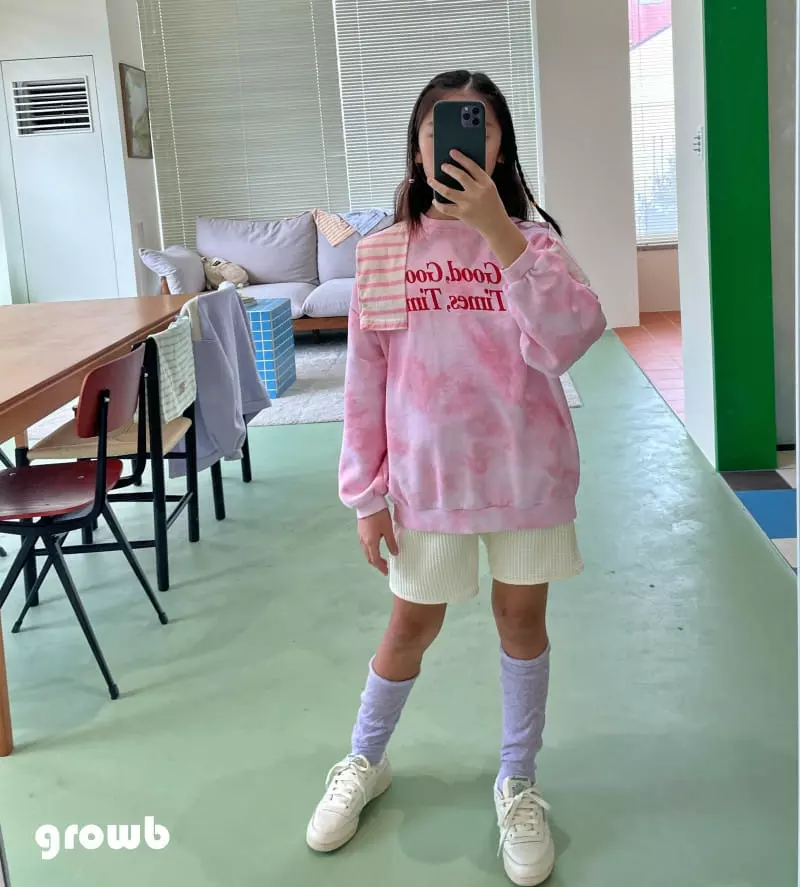 Grow B - Korean Children Fashion - #magicofchildhood - Time Sweatshirt - 10