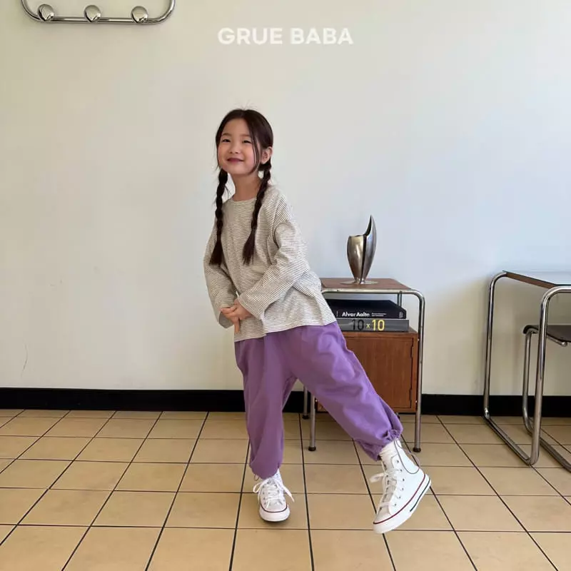 Grue Baba - Korean Children Fashion - #stylishchildhood - Bebe Tee - 4