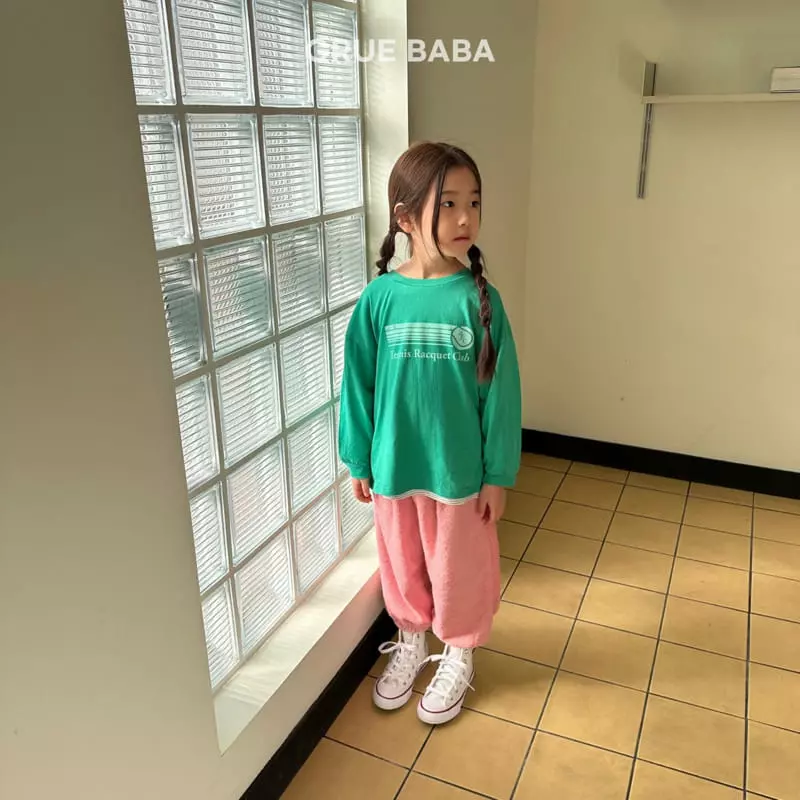 Grue Baba - Korean Children Fashion - #childrensboutique - Tennis Tee - 3