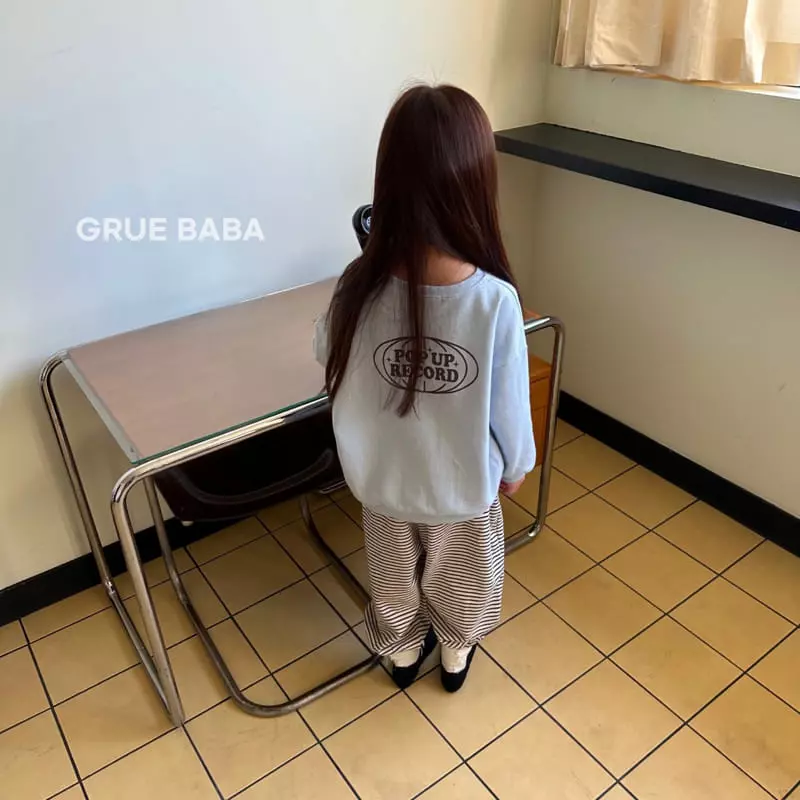 Grue Baba - Korean Children Fashion - #kidzfashiontrend - Recode Sweatshirt - 12
