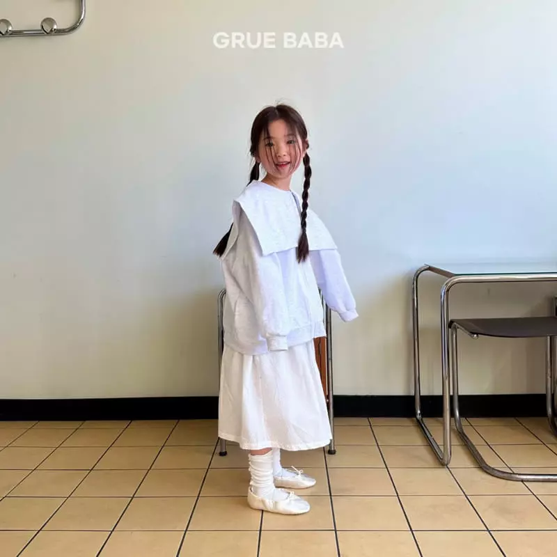 Grue Baba - Korean Children Fashion - #magicofchildhood - Sailor Zip-up